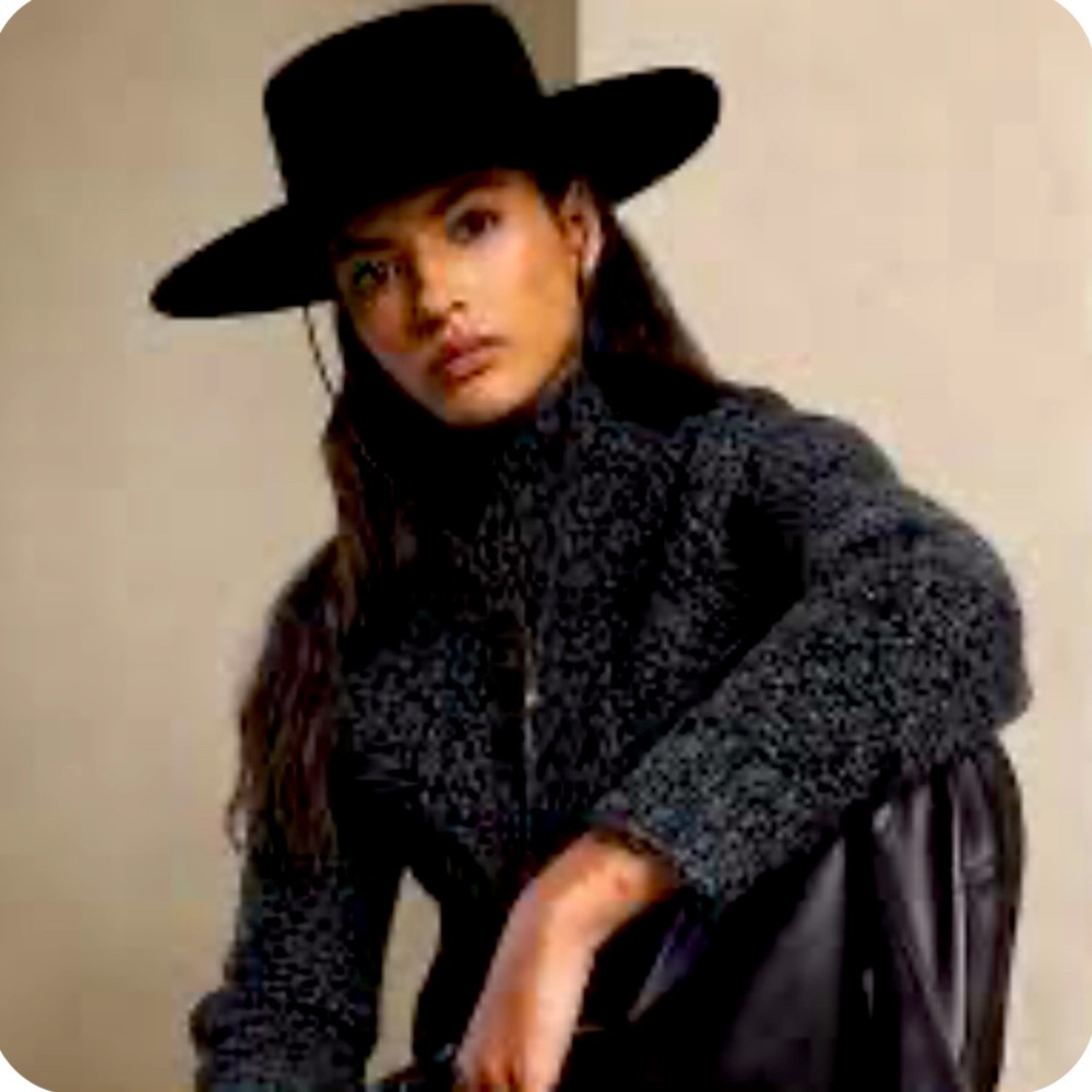 Arran Cable Sweater Dark Charcoal Grey S